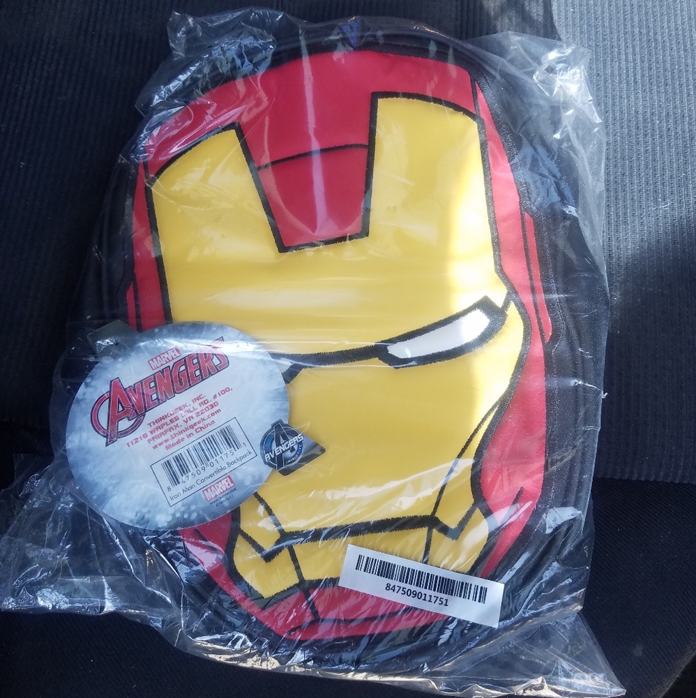 Ironman convertible backpack/Tote bag